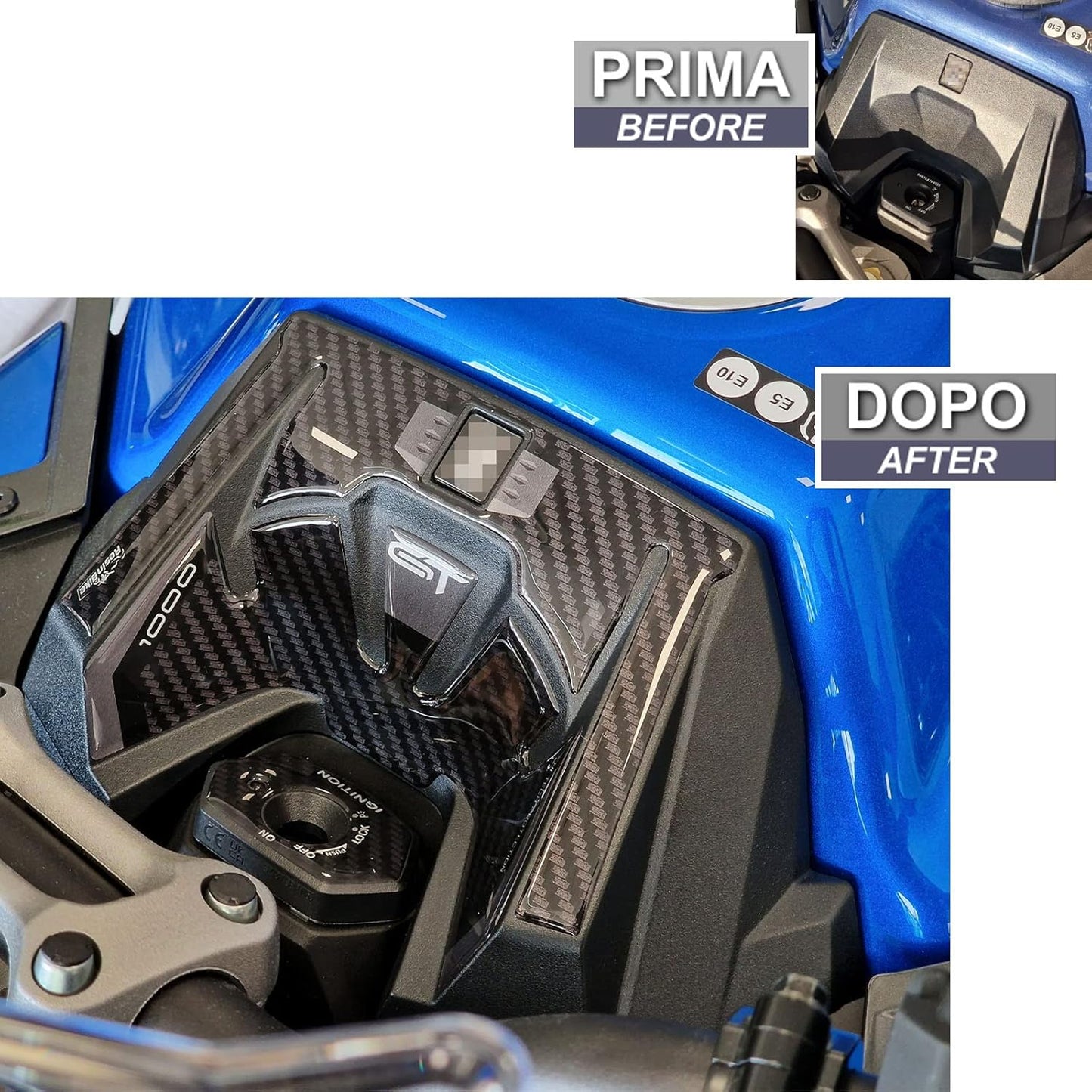 Resin Aufkleber-Set für Suzuki GSX S 1000 GT 2022