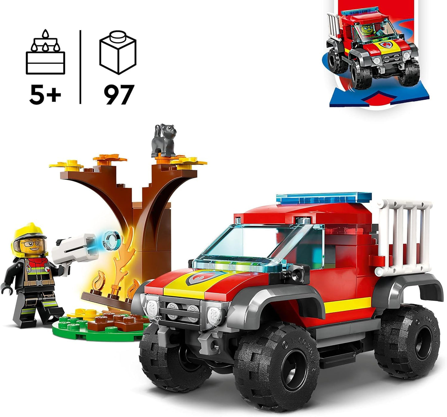 Feuerwehr-Pickup, Single