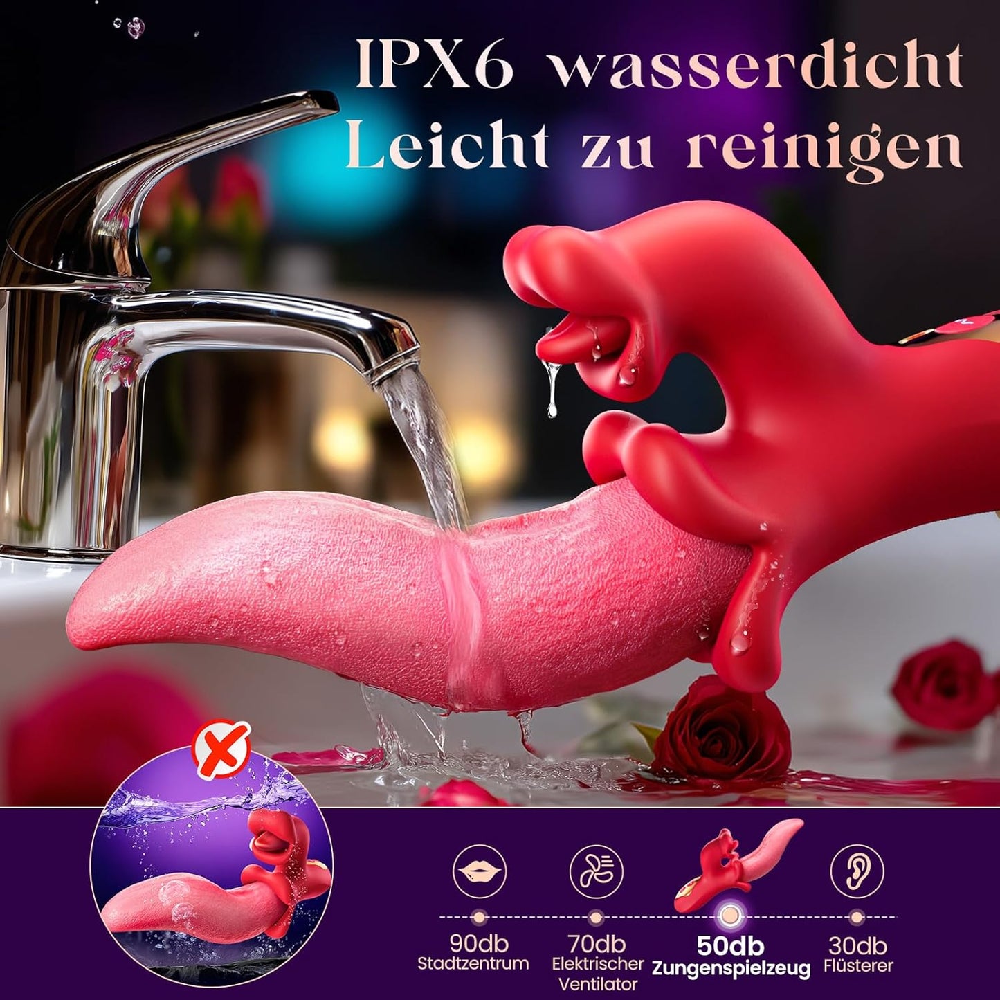 Vibratorenset für Frauen mit 9 Funktionen