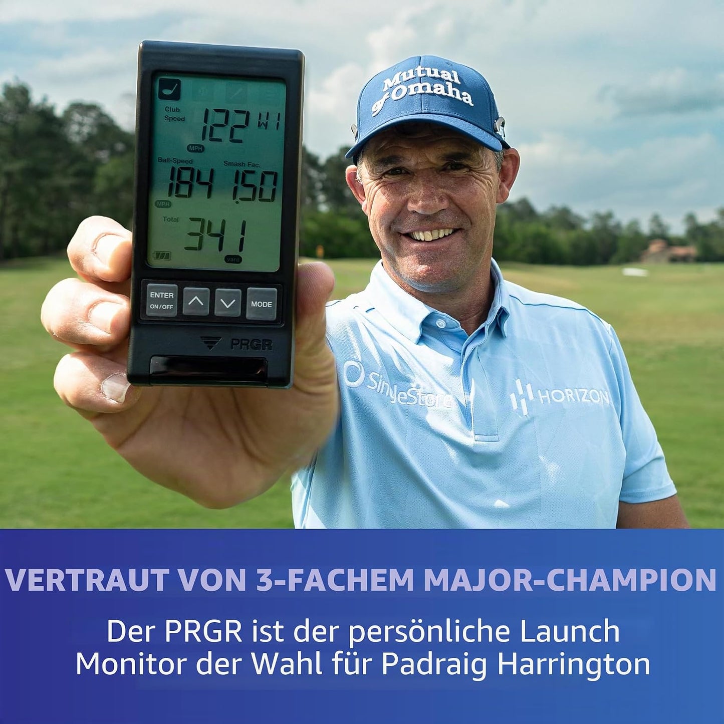 Tragbarer Golf-Launch-Monitor