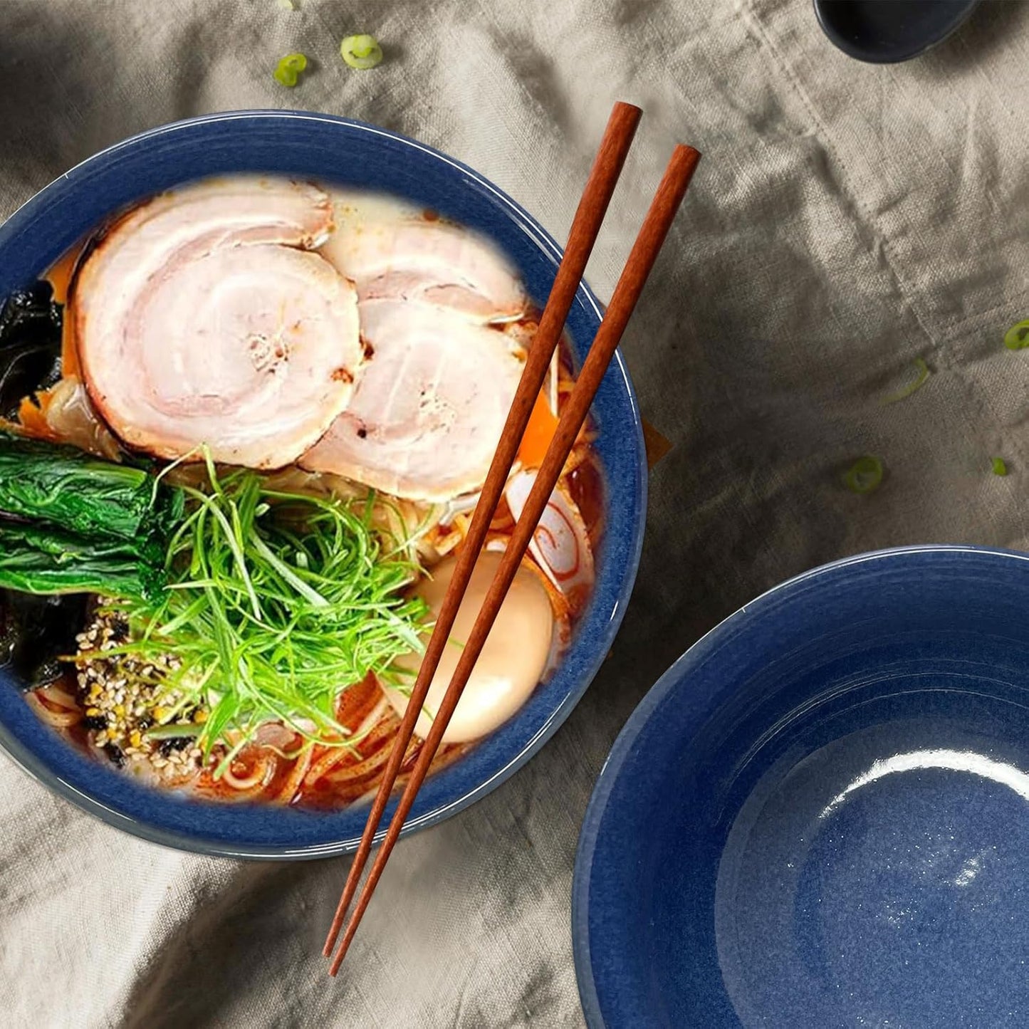 2er-Set Ramen-Schüsseln, Glasur.