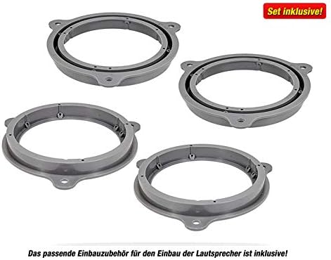Auto-Lautsprecher Komplett-Set 165 mm für Nissan