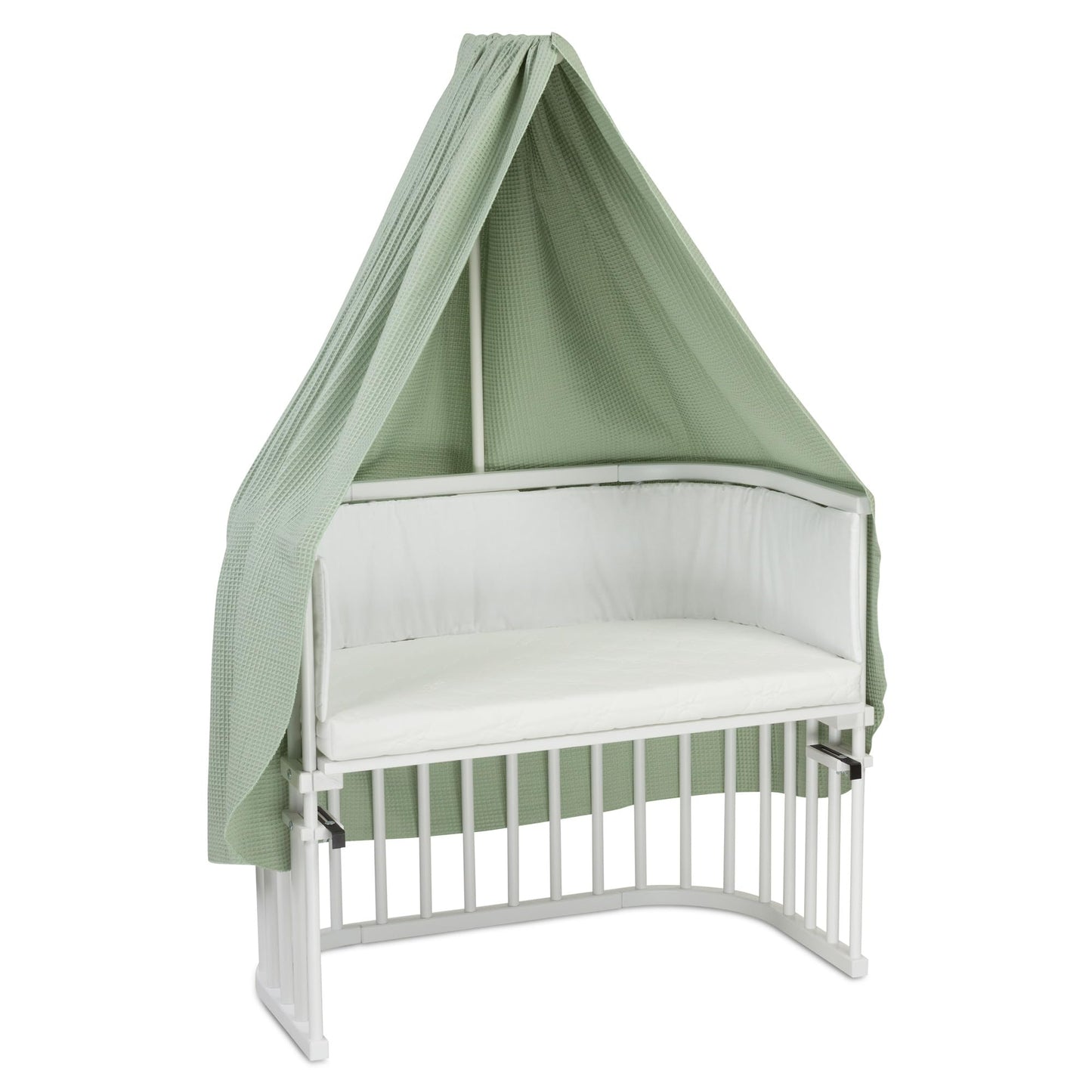 Himmel für Babybett-Mobilehalterung, bis 96 cm Länge, Jadegrün
