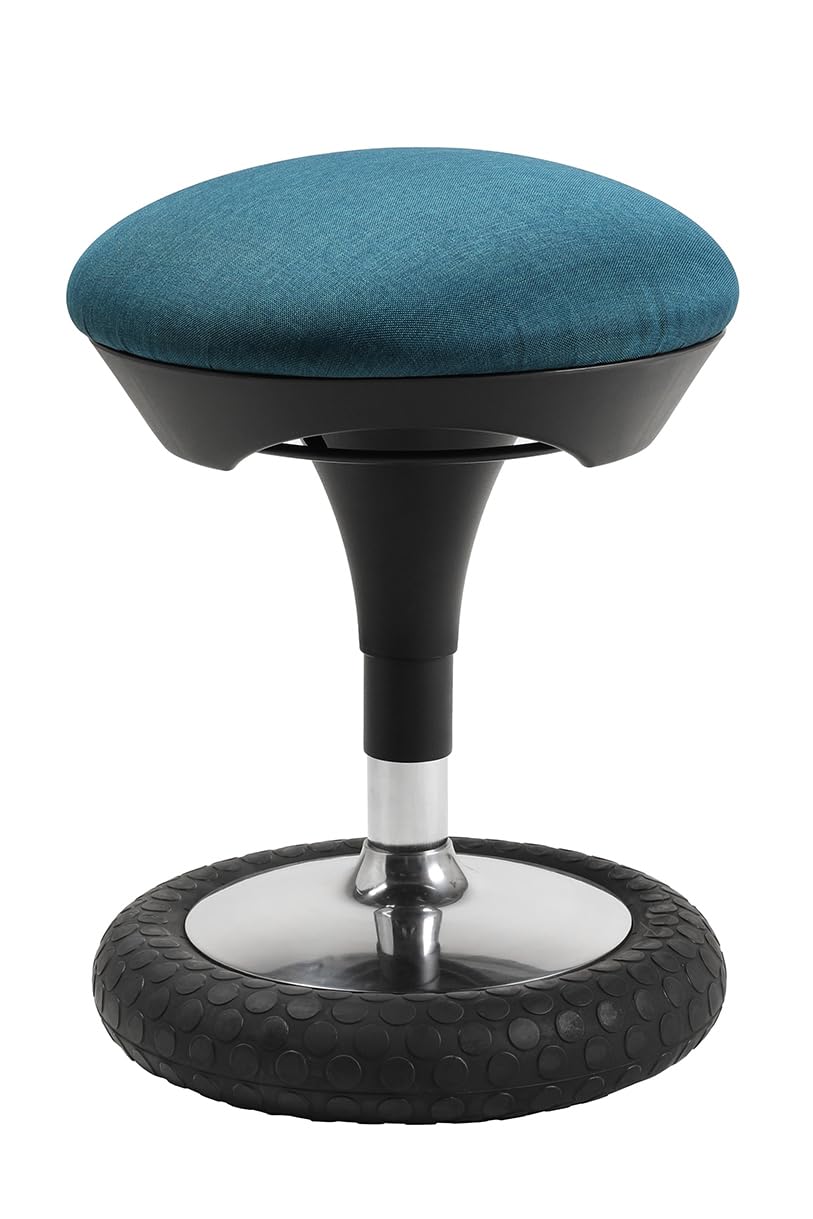 Sitness 20, ergonomischer Sitzhocker mit Schwingeffekt, Petrol