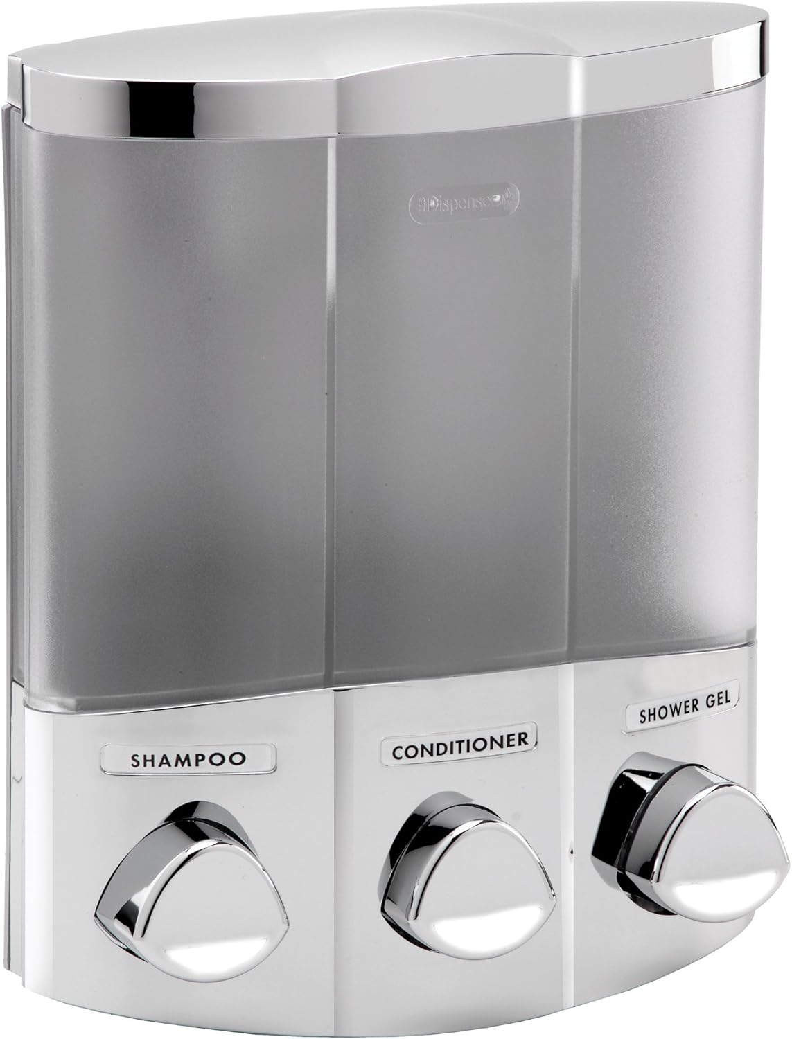 3-Kammer Seifenspender, Modell 76344-1, Chrome 3-Chamber