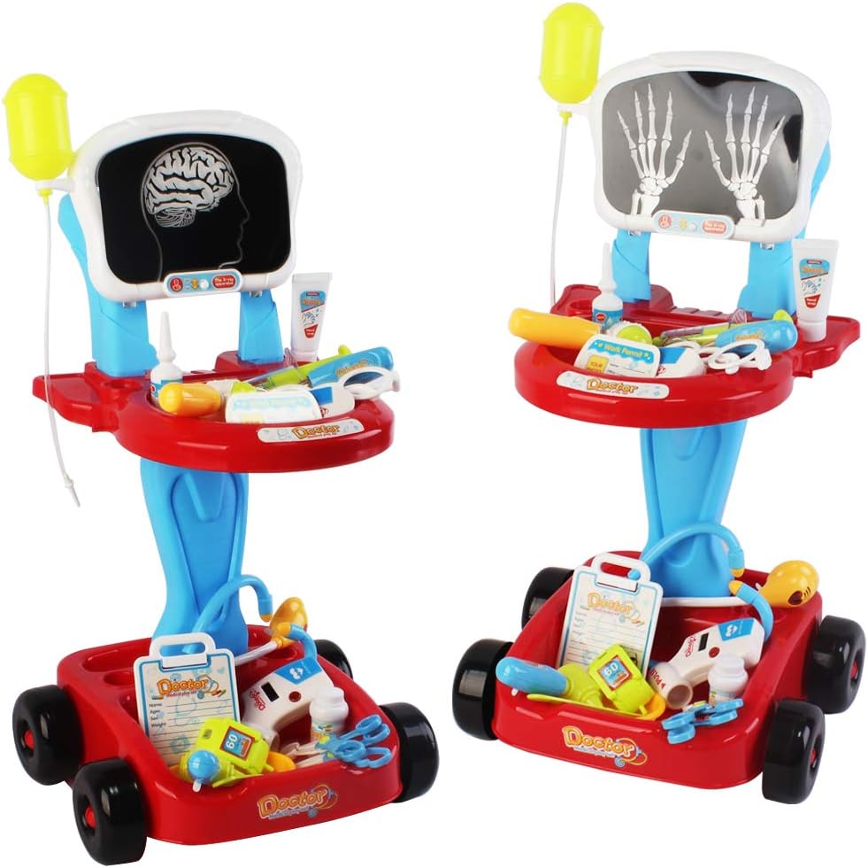 23-teiliges Arztkoffer Spielset mit Ton & Licht, 23 stk