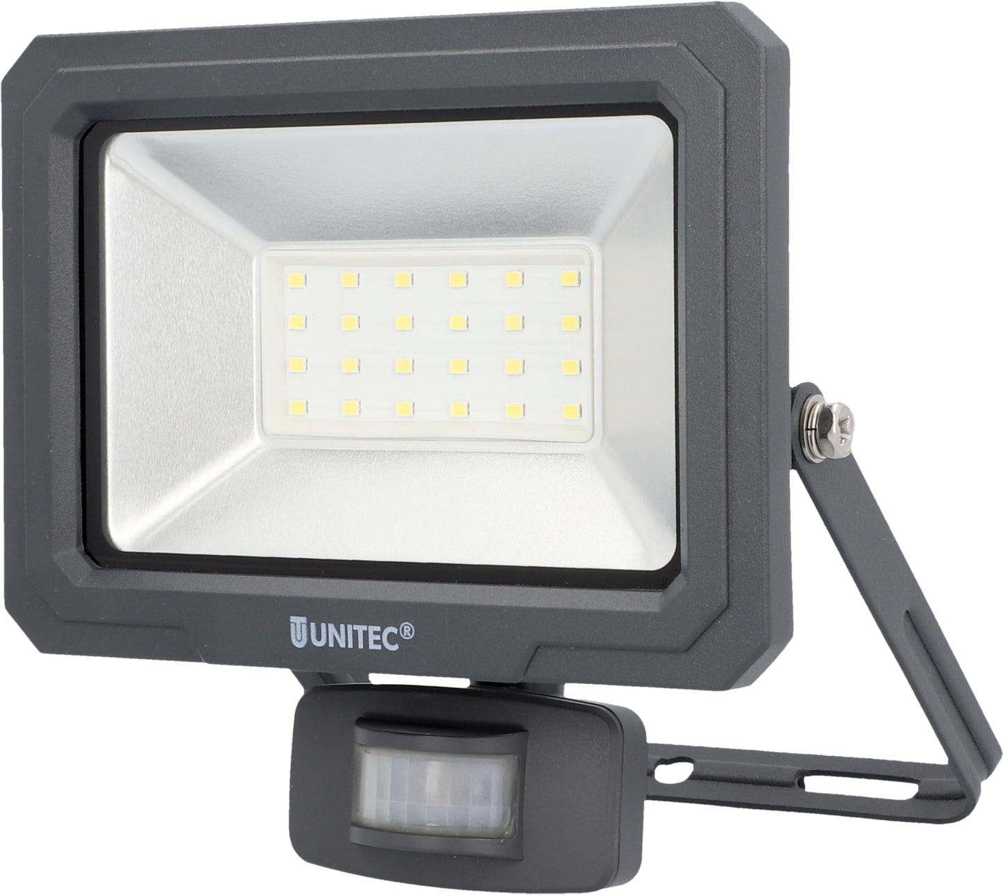 LED-Strahler mit Bewegungsmelder, Anthrazit 30W 2400lm mit Bewegungsmelder