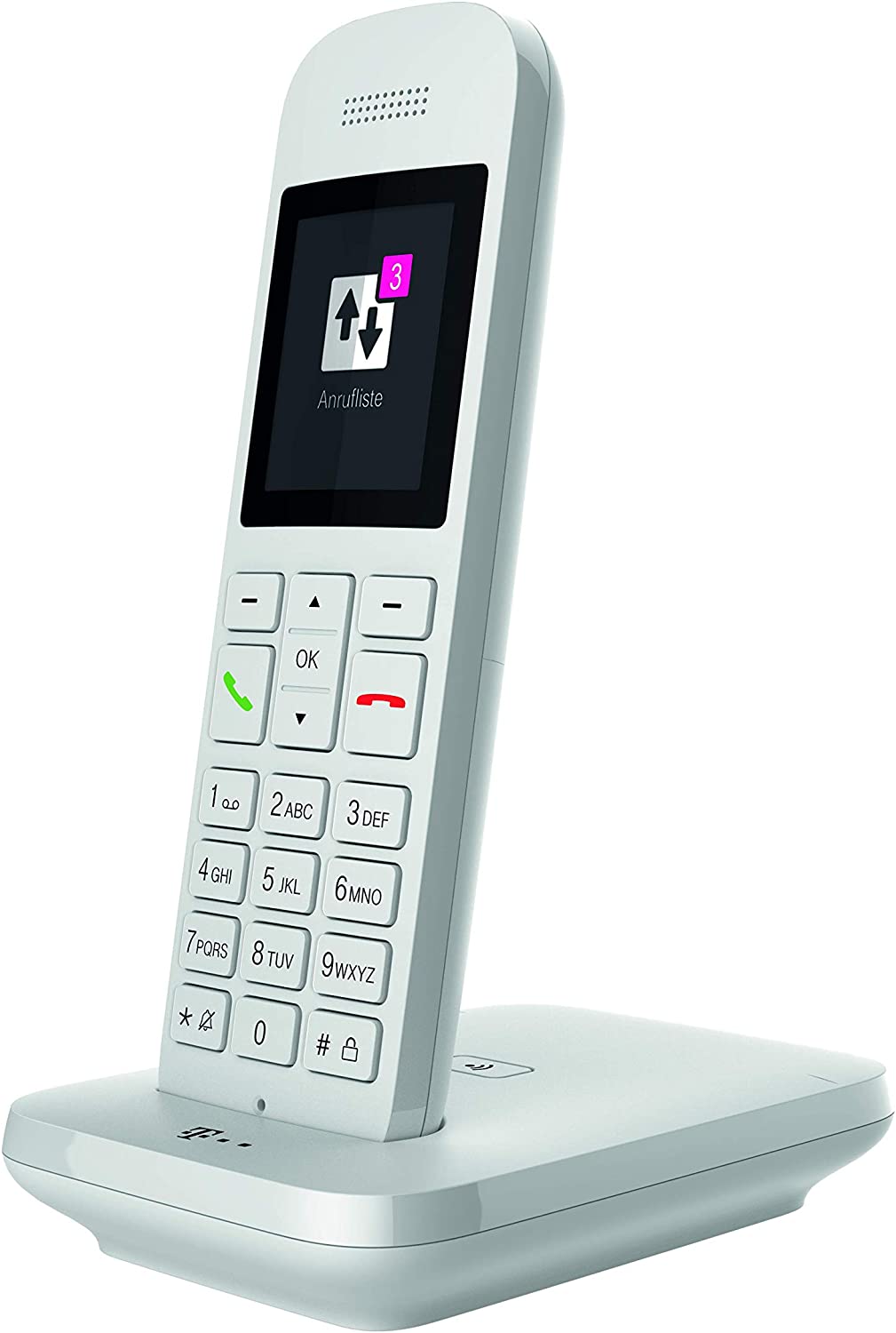 Sinus 12, analoges Telefon, weiss Single