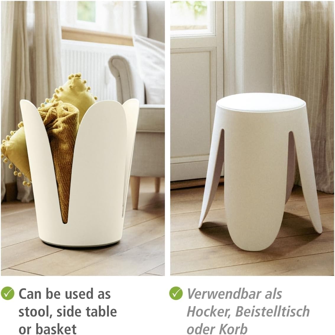Hocker, Weiß