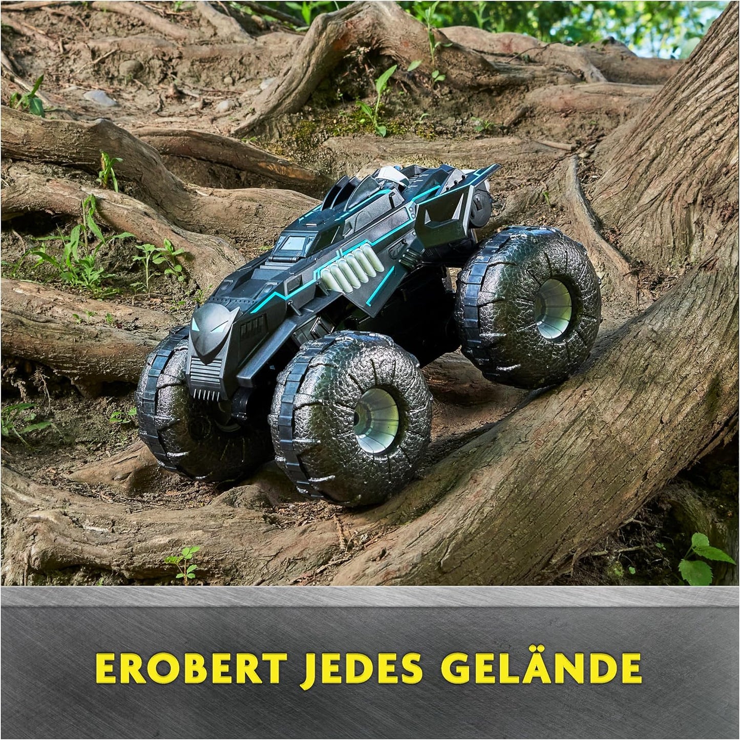 RC All-Terrain Batmobile für Land und Wasser, Mehrfarbig