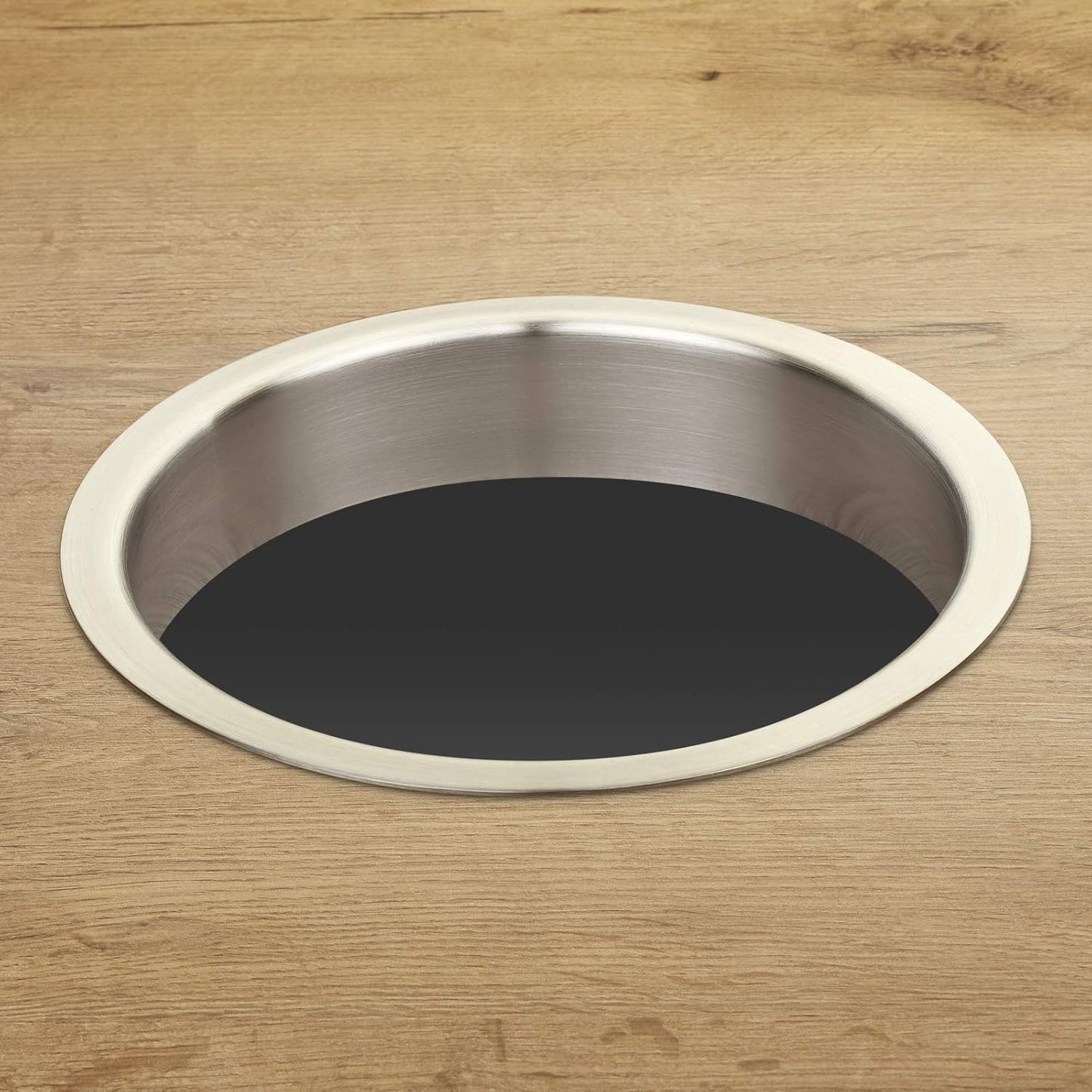 Waschtisch Durchwurfring, 210 x 41,5 mm (Bohrung 183 mm) Silber