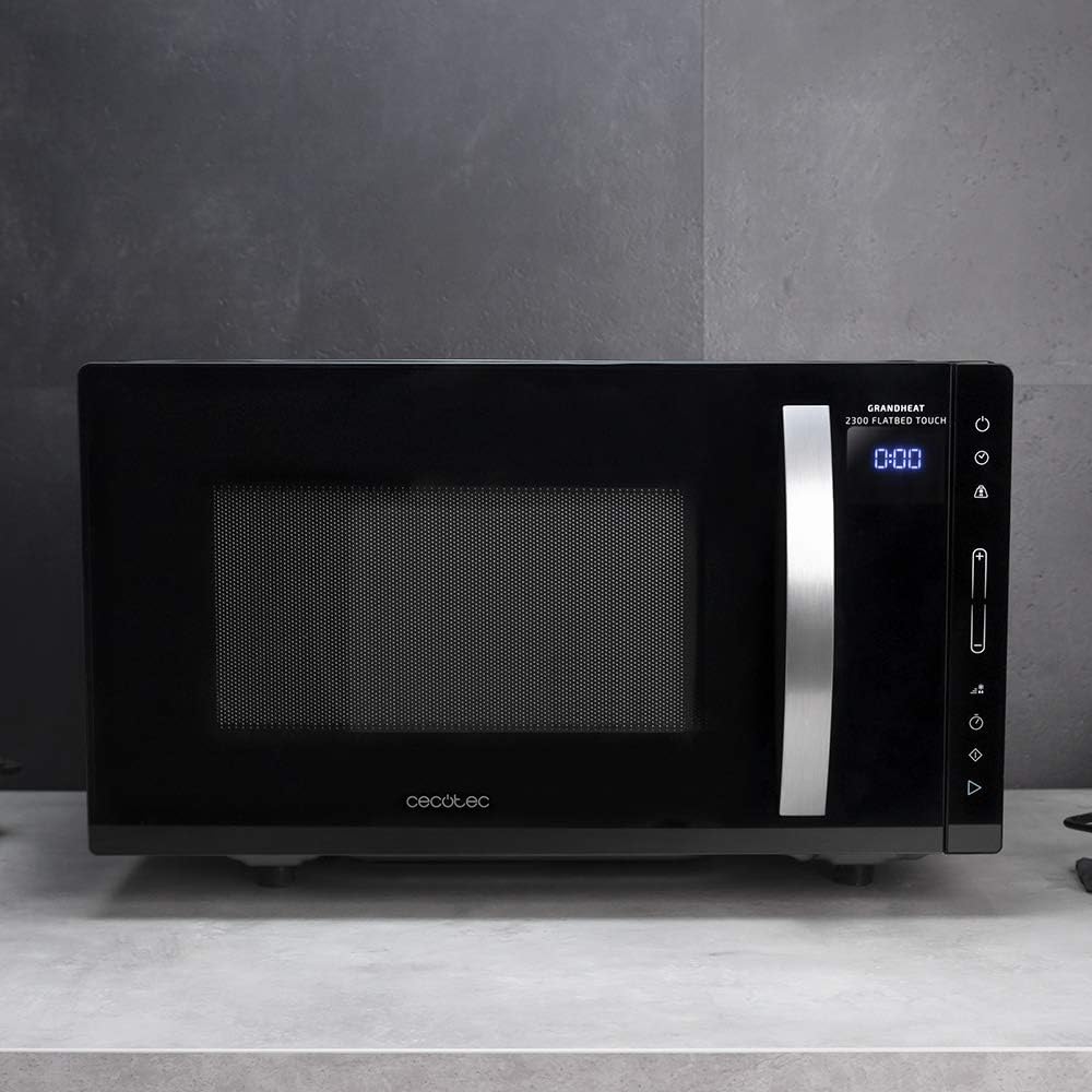 GrandHeat 2300 - Mikrowelle ohne Drehteller, 23 L Digital | Taktil Shwarz