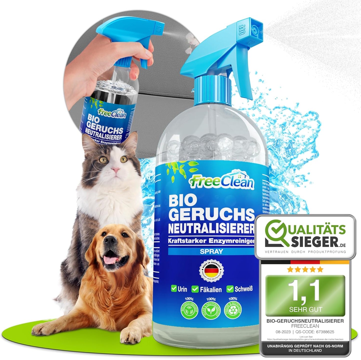 Bio Geruchsneutralisierer Spray, 500ml