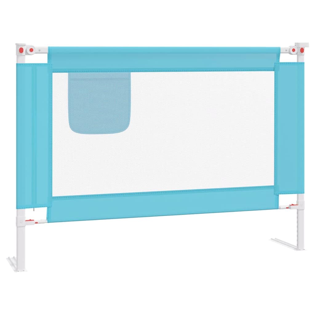 Kleinkind Bettschutzgitter, 90 x 25 cm Blau