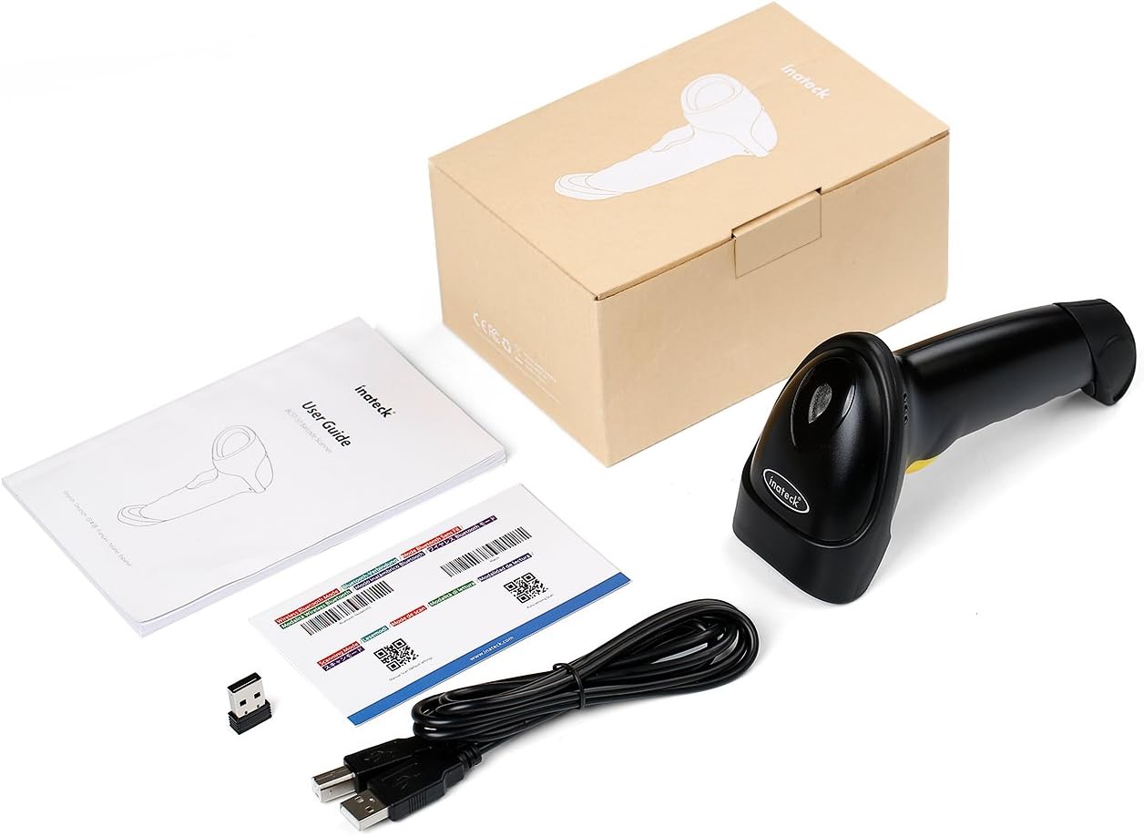 Barcode Scanner BCST-50 für 1D und 2D, 2D Bluetooth