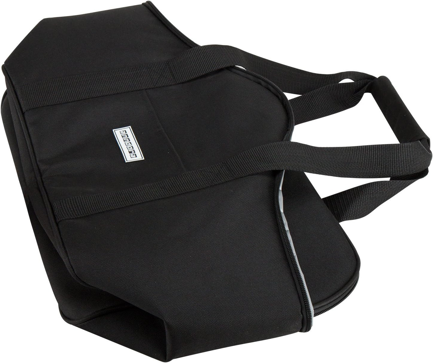 Pflegeleichte Kühltasche mit Zweiwege-Reissverschluss, Schwarz