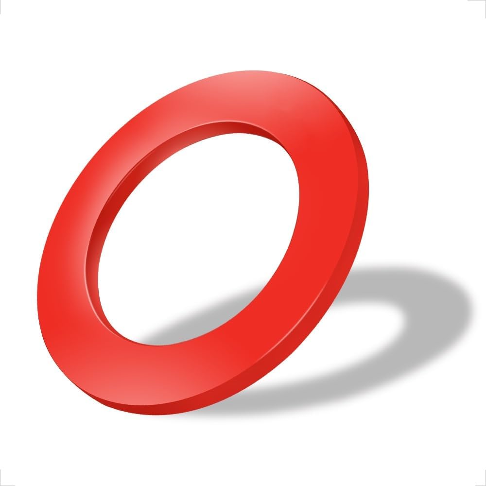 Dart Catchring für Dartscheiben, Rot
