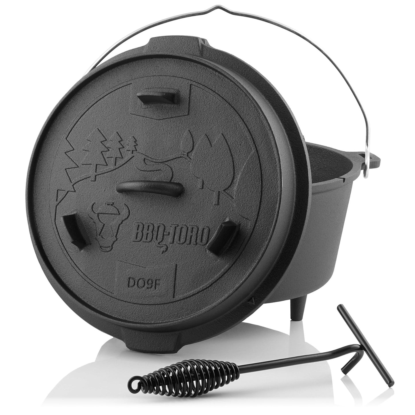 Dutch Oven Forest, Pot with feet 9,0 Liter (DO9F)