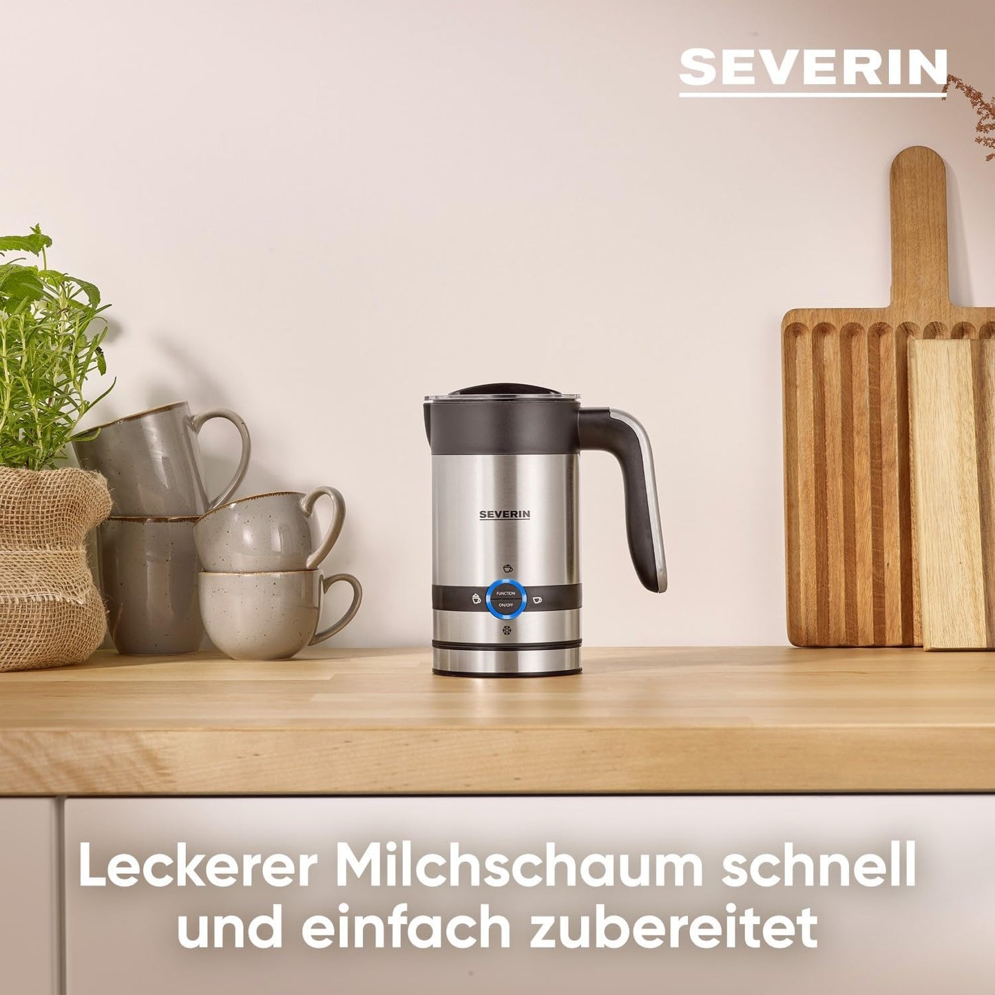 Milchschäumer SM 3584 mit Antihaft-Beschichtung, Elektrisch 200 ml 200 ml