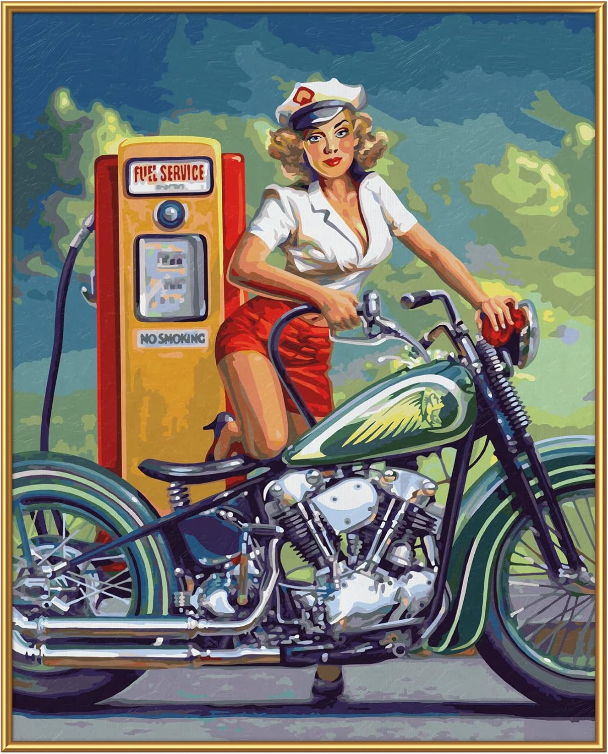 Malen nach Zahlen Set Route 66