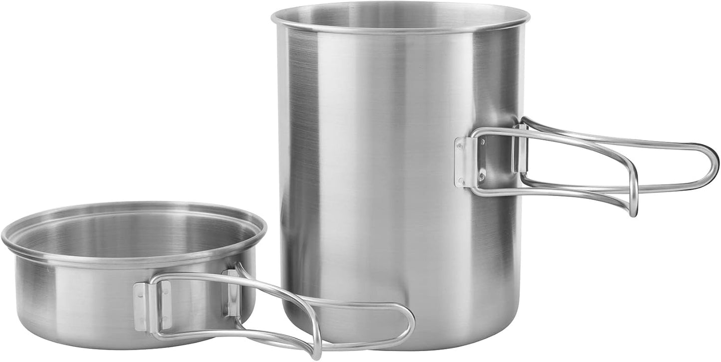 Kochset Pot Set for Cartridge 450 + Burner, 1,5 Liter