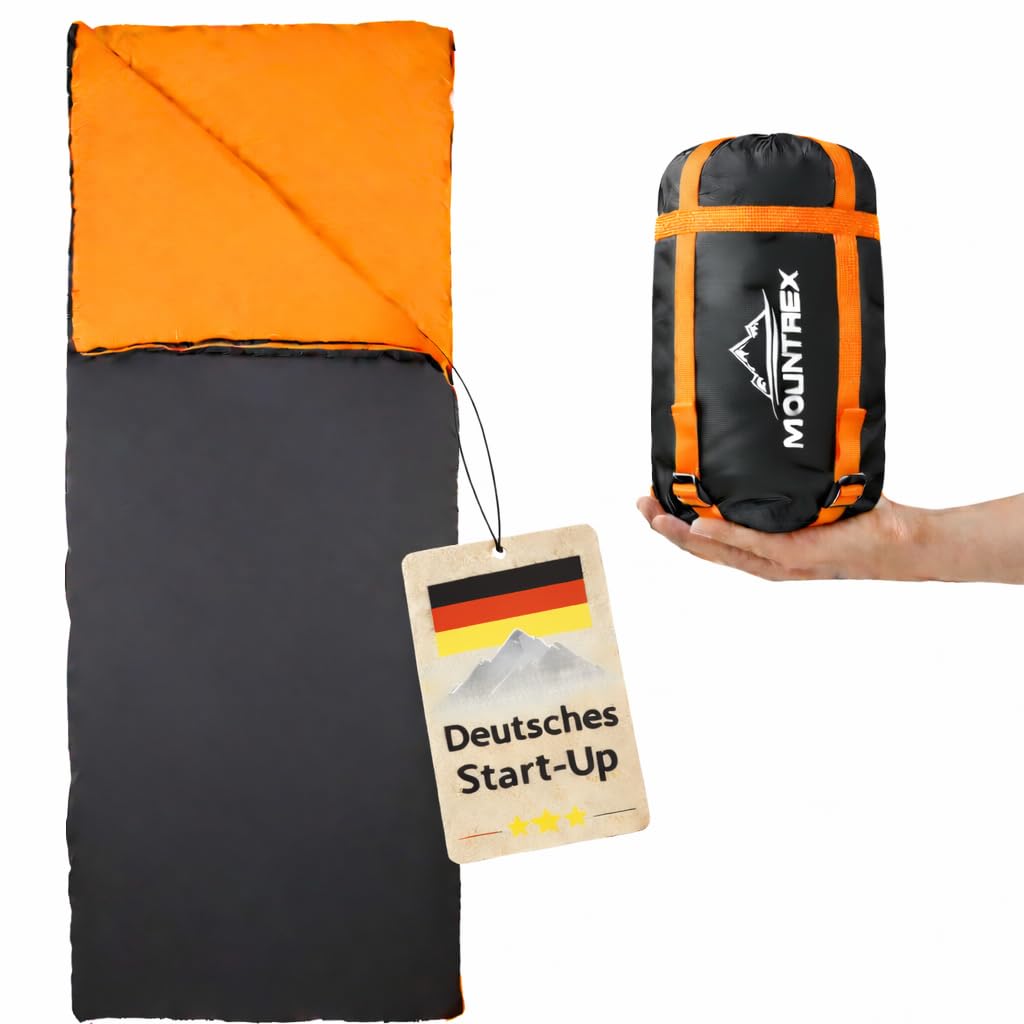 Ultraleichter Sommerschlafsack, Schwarz - Rechts