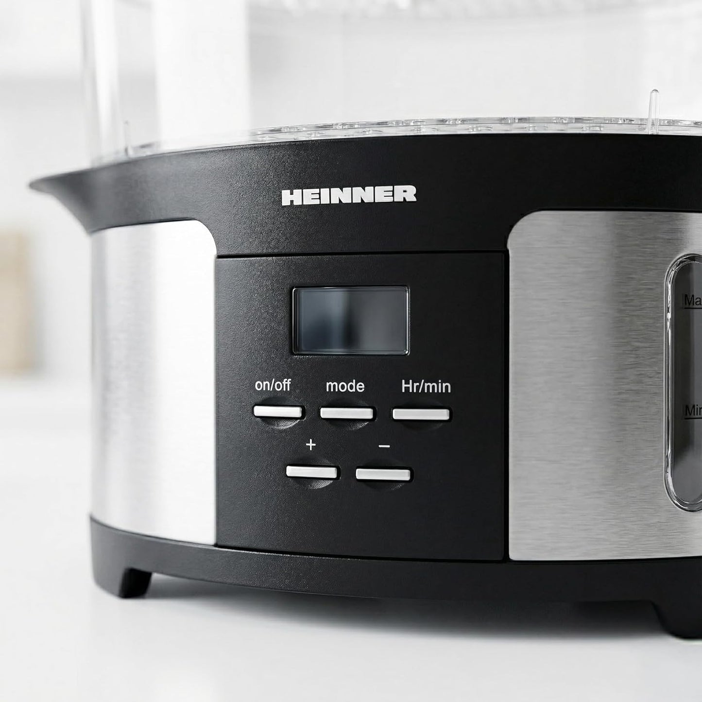 Dampfgarer mit 5 Programmen & Timer (12 L, 3 Etagen)