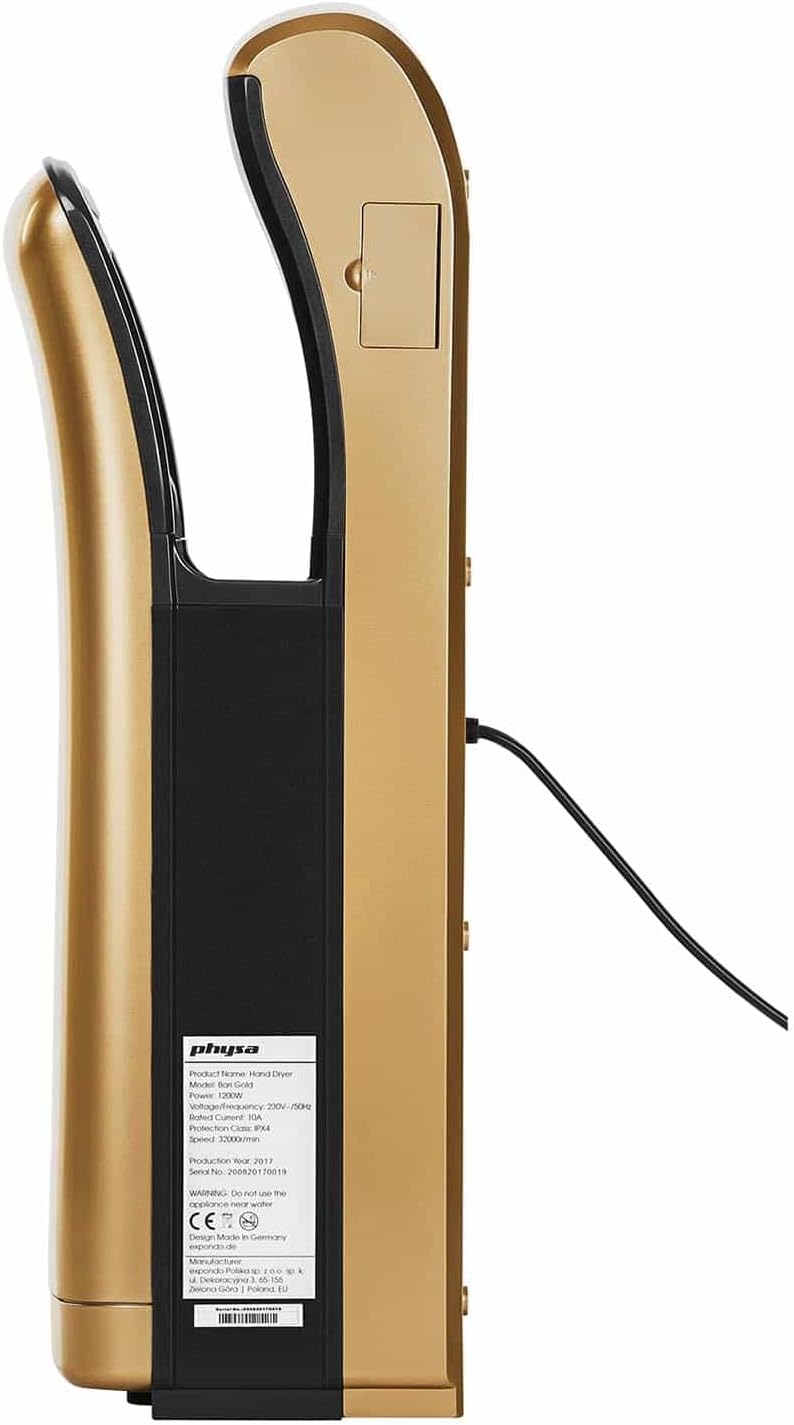 Händetrockner, BARI GOLD