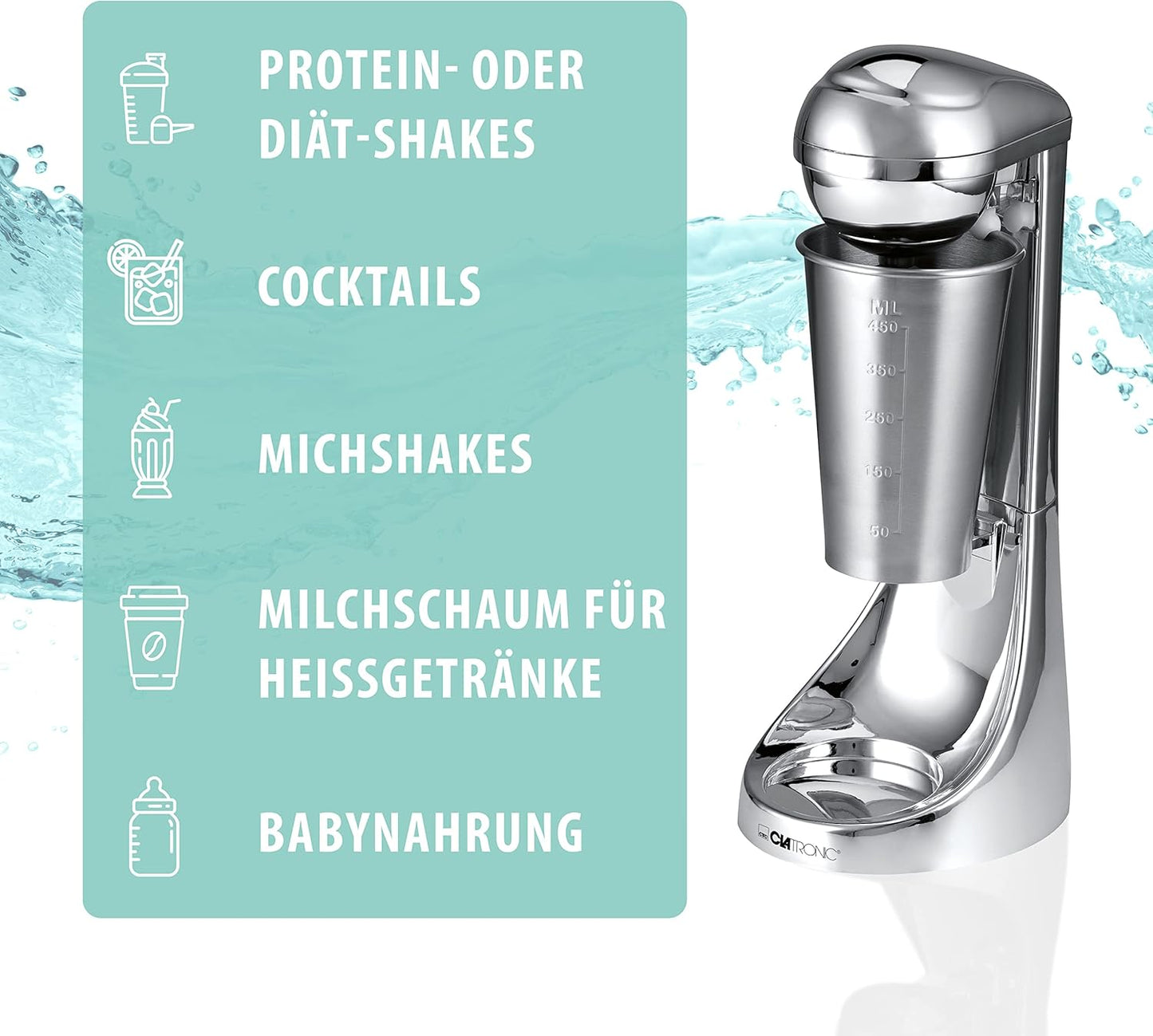 Barmixer & Milchaufschäumer BM 3472