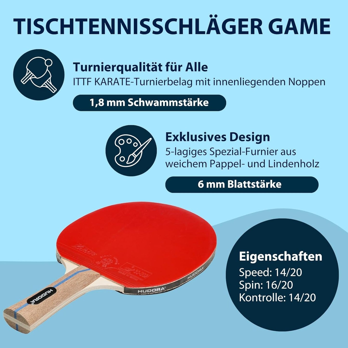 Tischtennis Set, Set Game