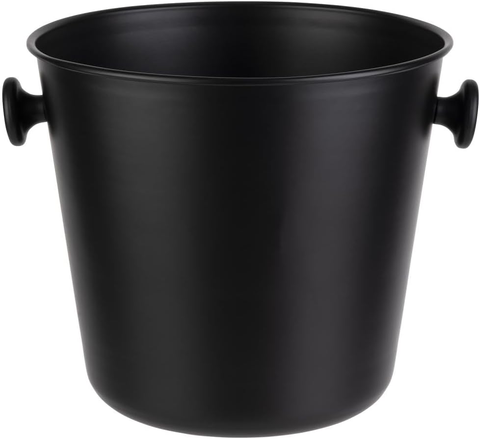 Weinkühler mit Griffen, 8 Liter Schwarz