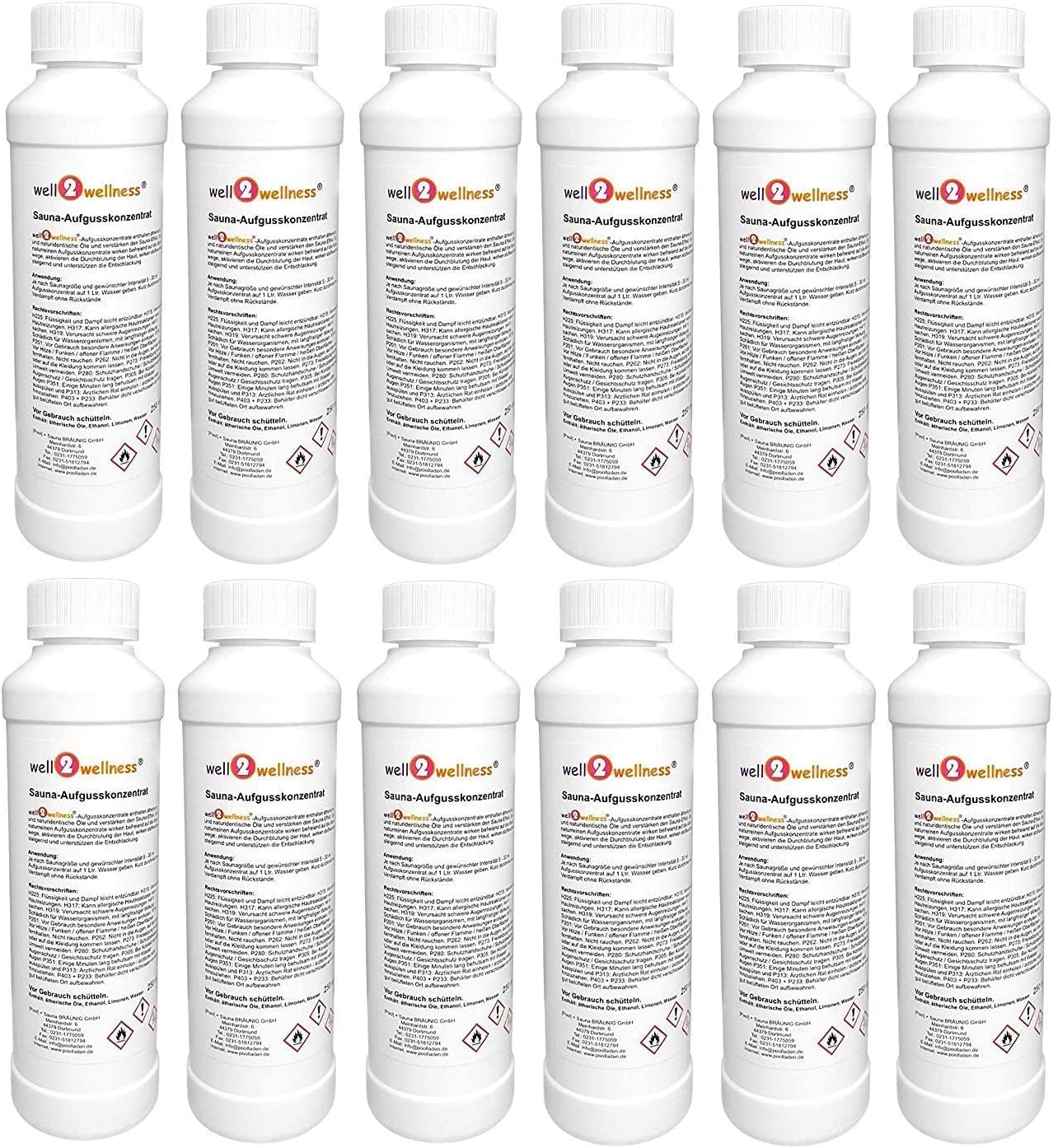 Saunaaufguss Set 'Frucht + Exotic', Frucht + Exotic Menthol-Kristalle