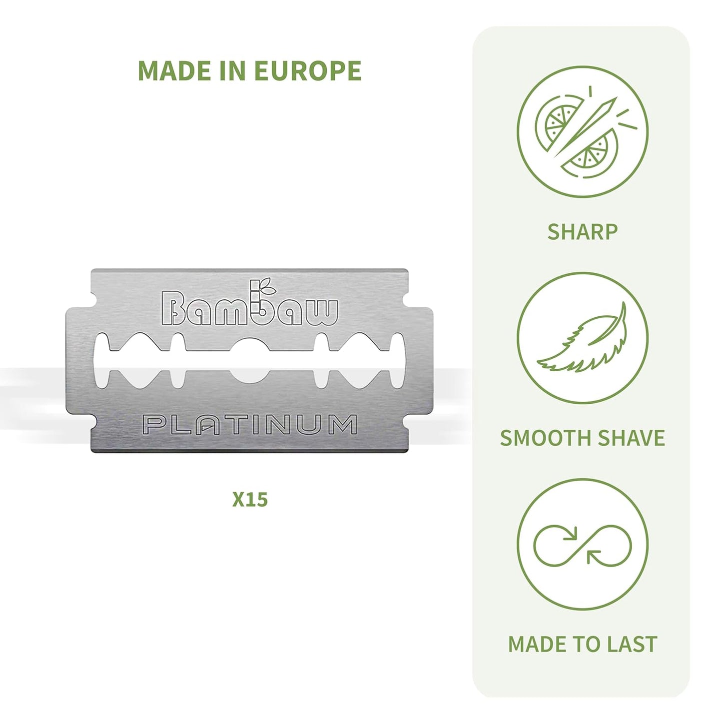 Zero Waste Shaving Kit - Rasierset, Bambus