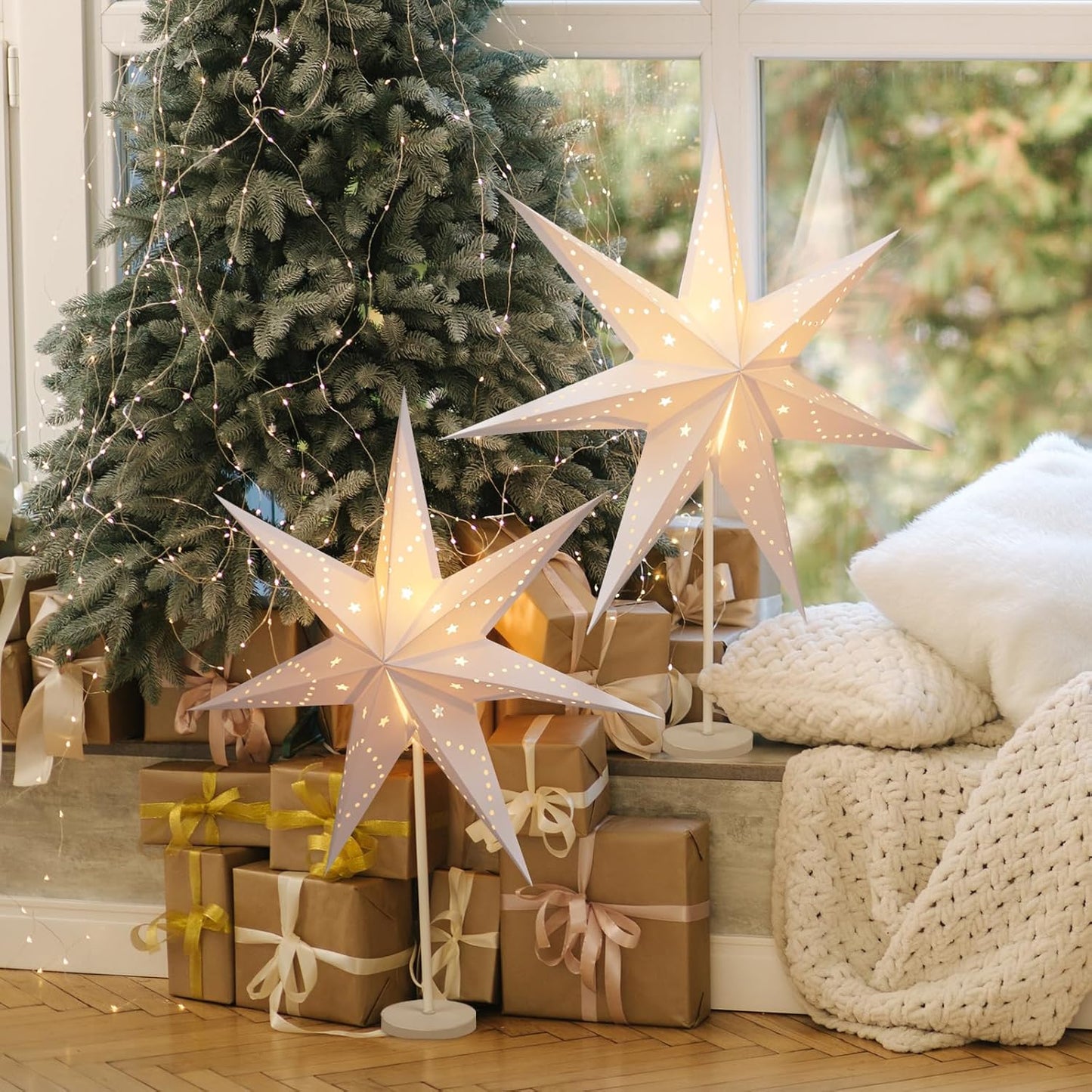 LED Weihnachtsstern, 55cm