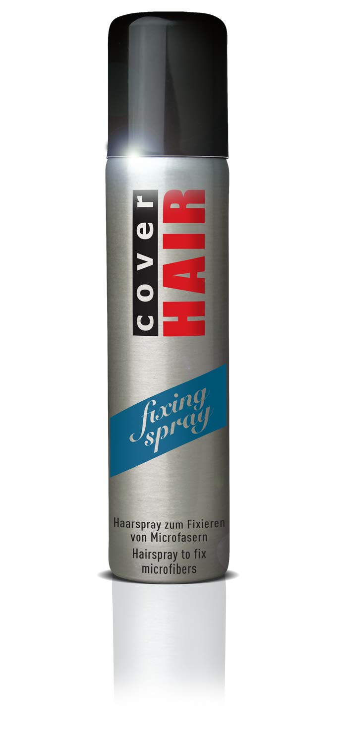 Streuhaar Starter-Set mit Fixierspray, Dunkelbraun