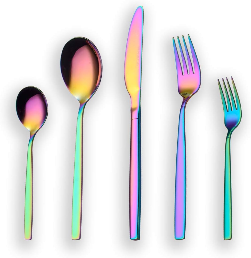 Besteck-Set für 6 Personen, 04. Regenbogen