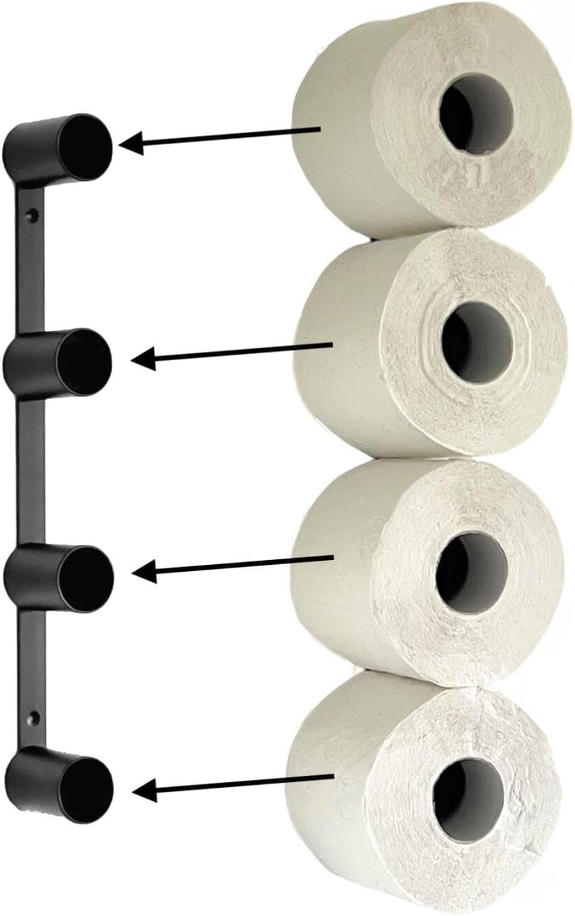 4-stufiger Toilettenpapierhalter