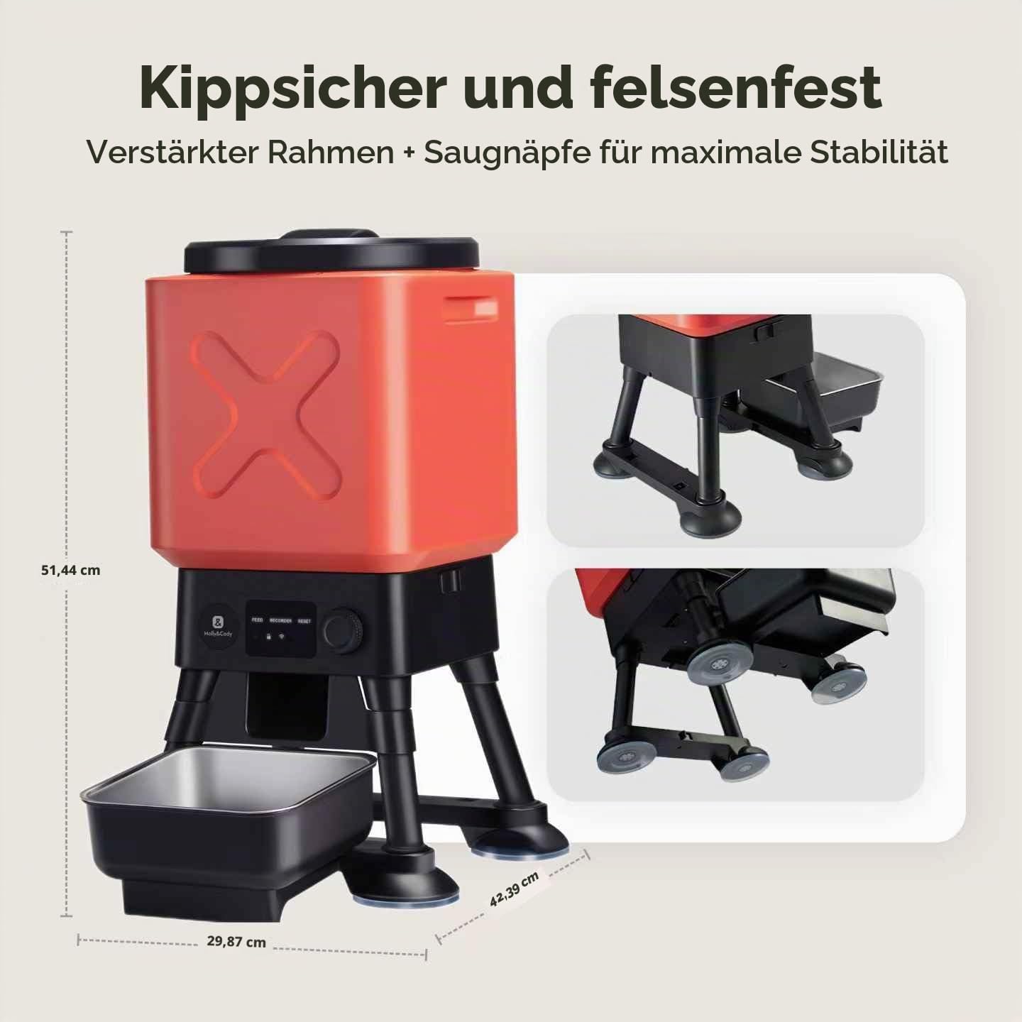 Automatischer Futterspender für grosse Hunde, 14L, WiFi-App, 14L-with WiFi