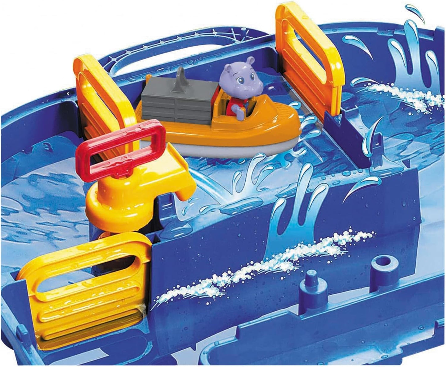 Wasserbahn Set Schleusenbox (27-teilig), Single