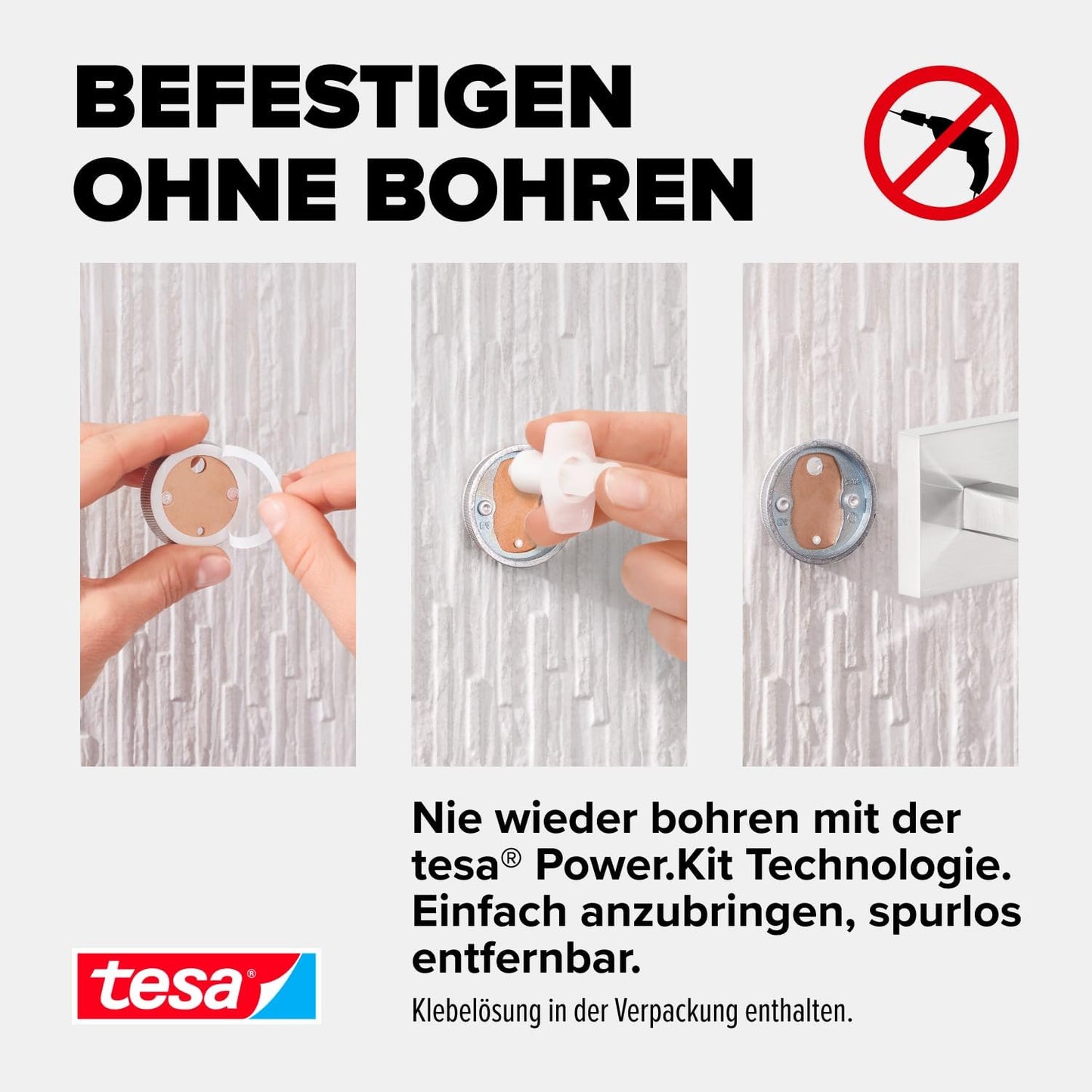 Exxclusiv Seifenspender zur Wandbefestigung, Seifenspender