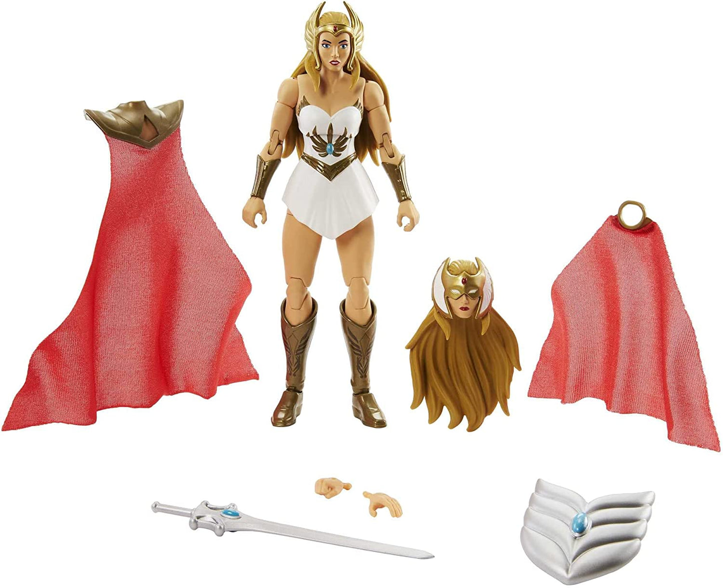 Masters of the Universe Masterverse New Eternia Deluxe She-Ra, Spielfigur, Mehrfarbig Single
