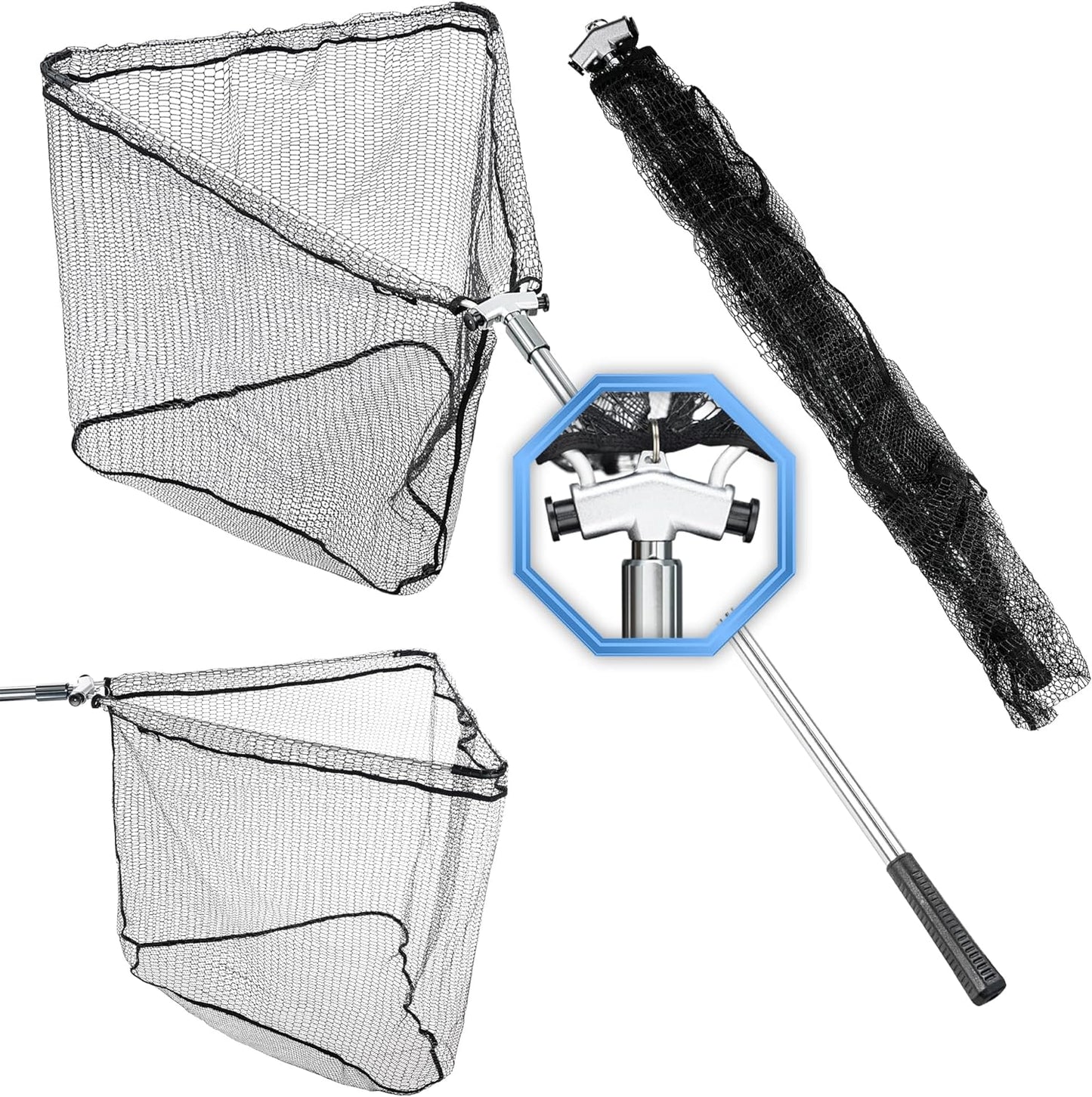 Kescher mit Hammerkopf, 270.0 Zentimeter
