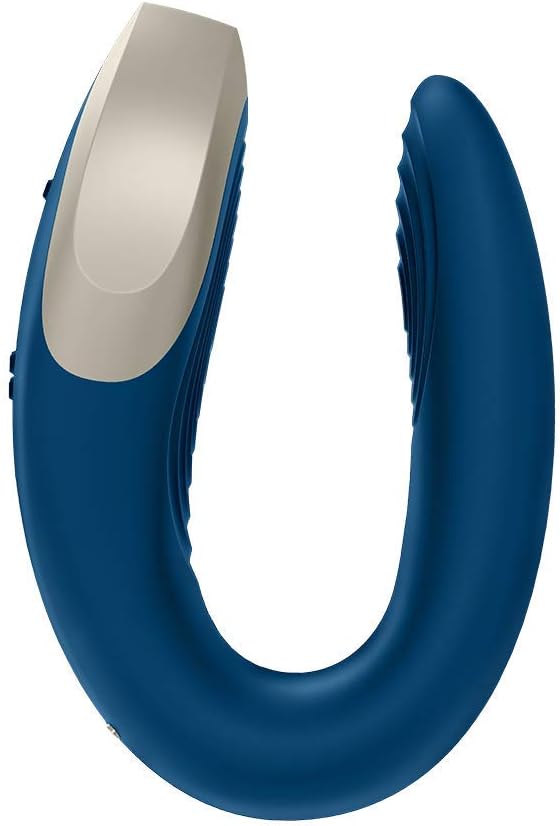 Double Love App Paar-Vibrator mit Fernbedienung, Blau 1 Stück (1er Pack)
