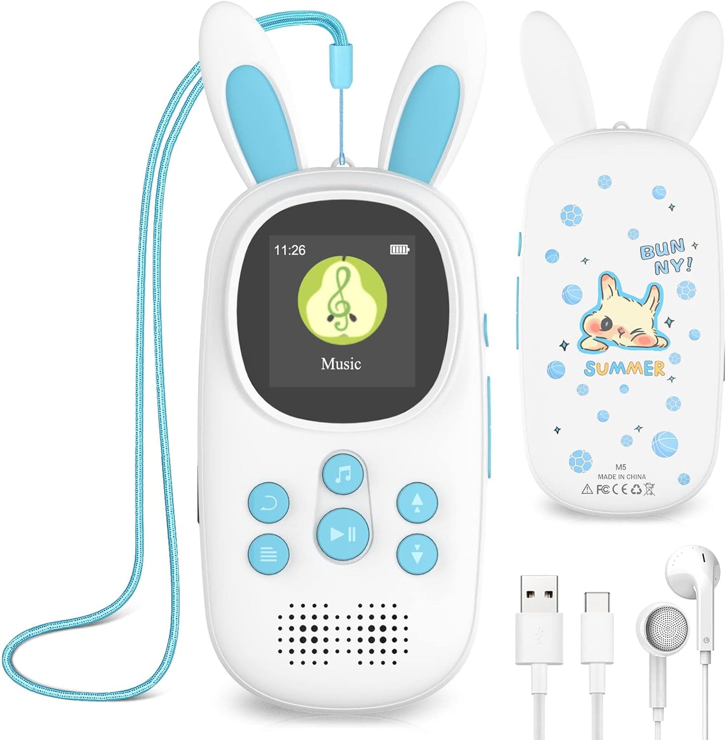 MP3 Player für Kinder, Blau