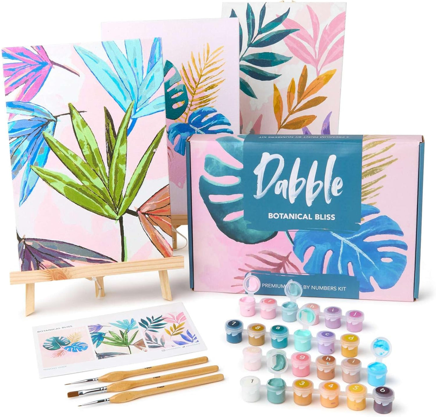Malen-nach-Zahlen Kit für Erwachsene (Botanical Bliss), Botanical Bliss