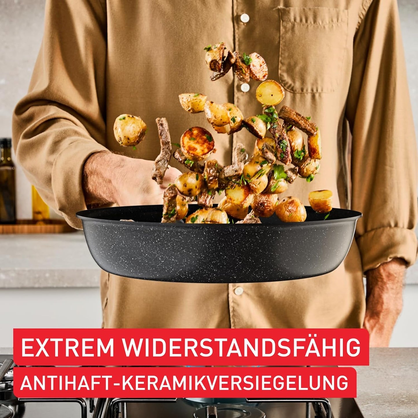 Keramikpfanne mit Fusioncore-Technologie, Keramik "Neu" - Bratpfanne 28 cm