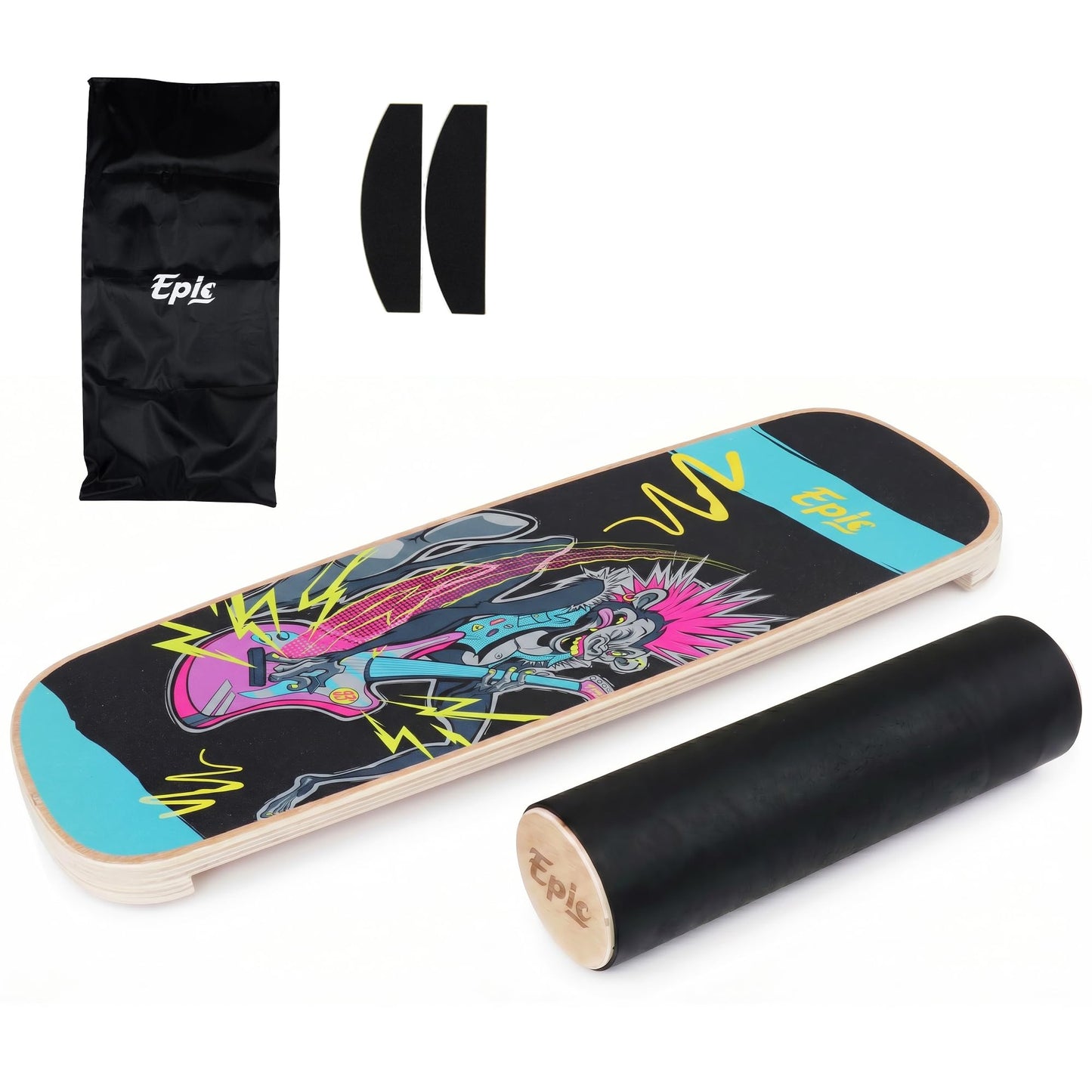 Balance-Board mit Rolle, Punk Monkey