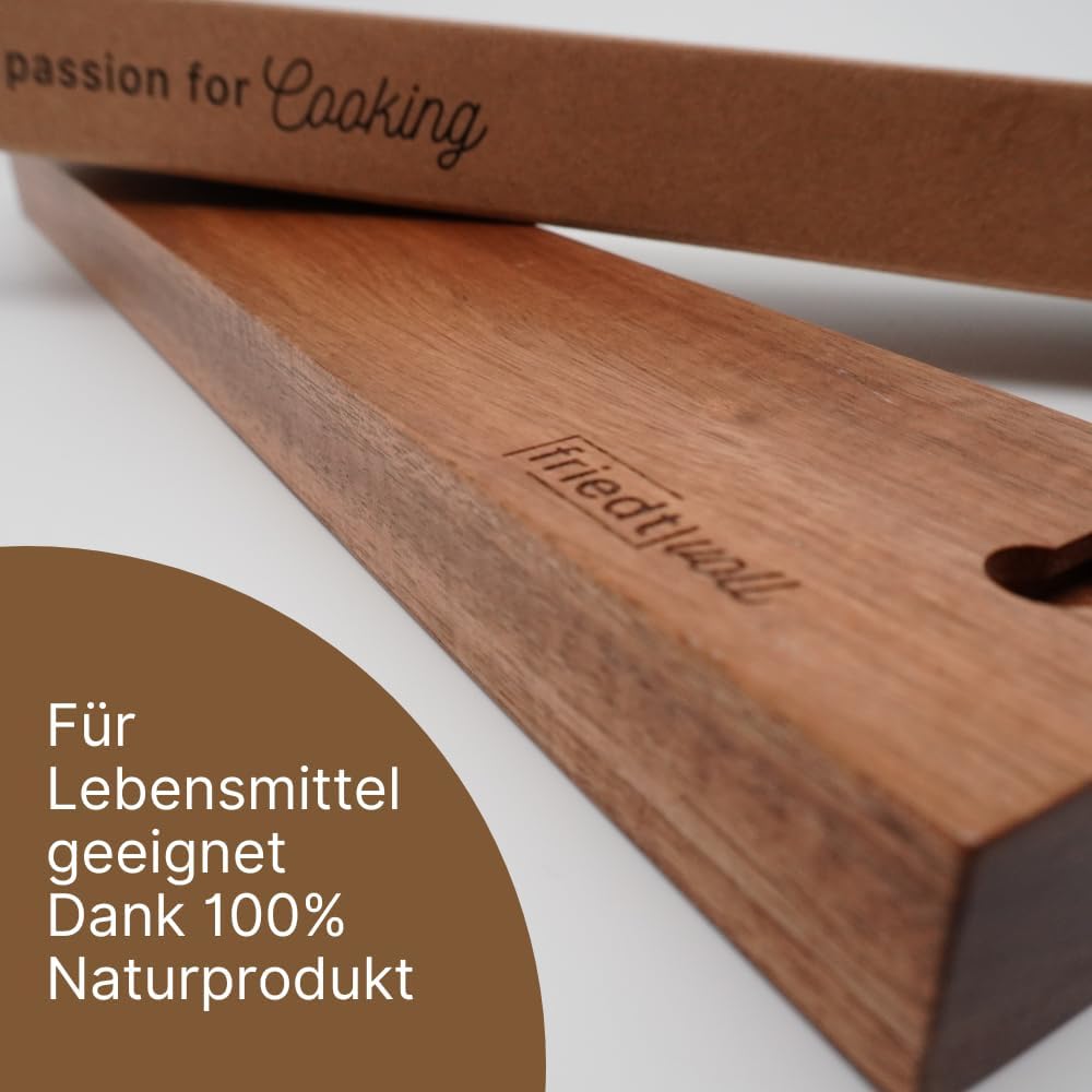 Magnetische Messerleiste, Akazienholz