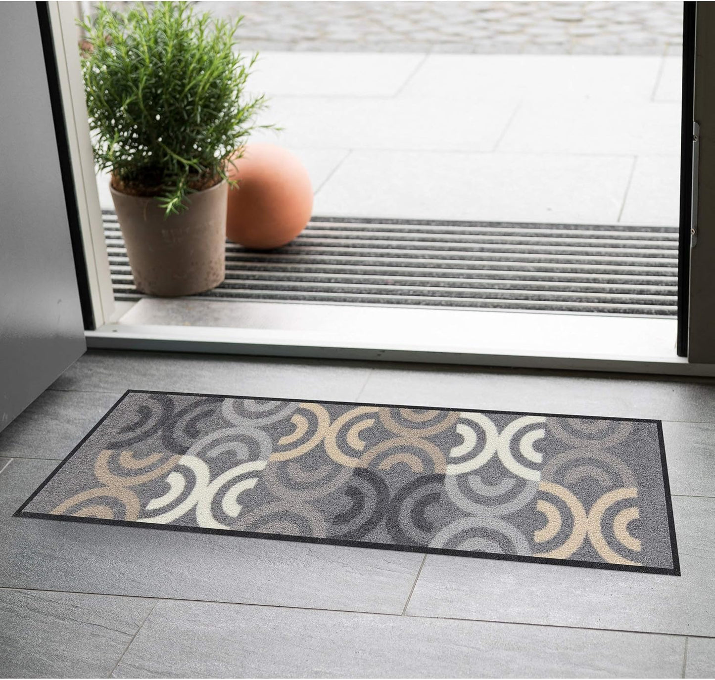 Fussmatte & Eingangsmatte Borrby City-chic (30x100 cm), 30 x 100 cm