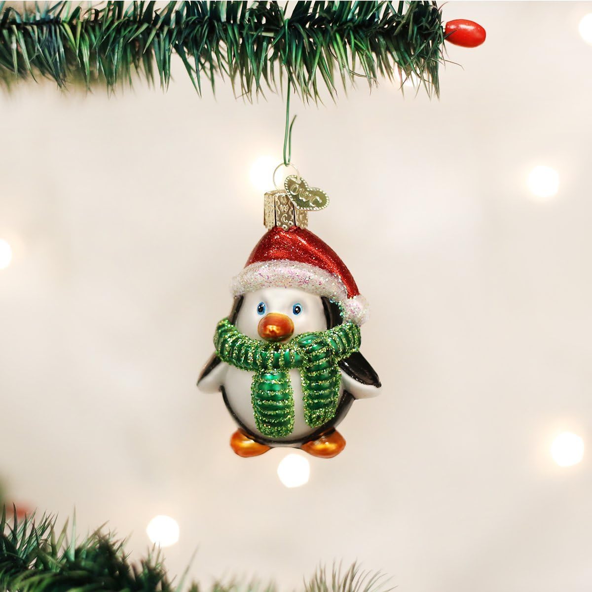 Pinguin-Glasornament, Verspielter Pinguin